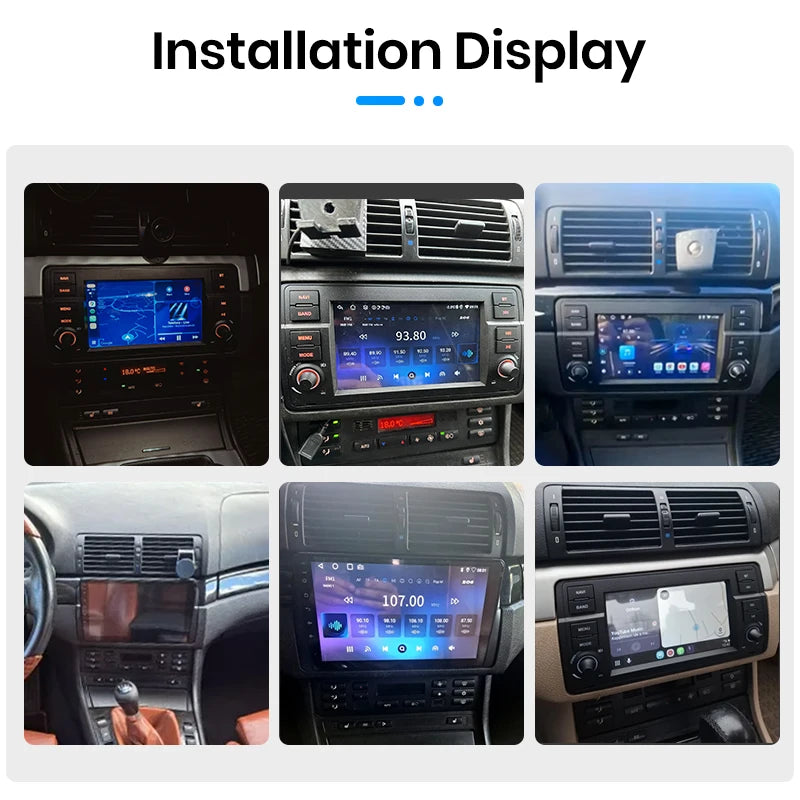 Android Multimedia Navigation for BMW E46 & M3 | CarPlay & Android Auto | Plug & Play