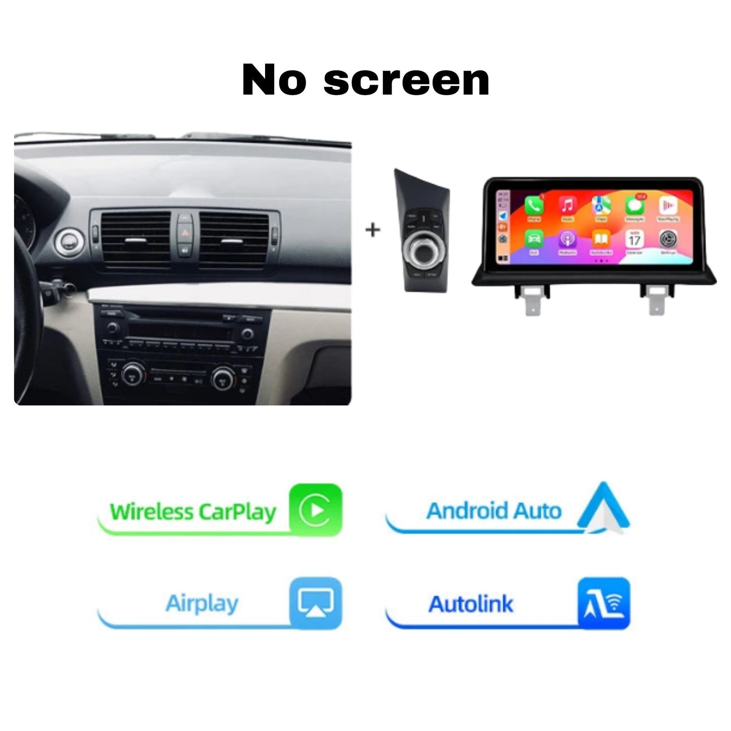 BMW 1 Series 10.25 inch Multimedia Screen – Wireless CarPlay & Android Auto (E81/E82/E87/E88)