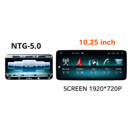 Mercedes Android Multimedia Scherm 10.25″ | Draadloos CarPlay & Android Auto | Plug & Play