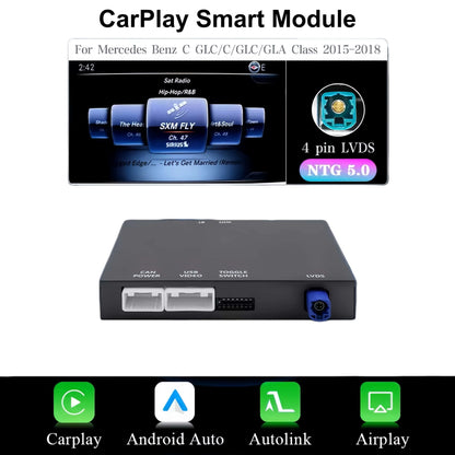 Mercedes CarPlay &amp; Android Auto Decoder Box | NTG 4.0 / 4.5 / 5.0 | Wireless &amp; Wired