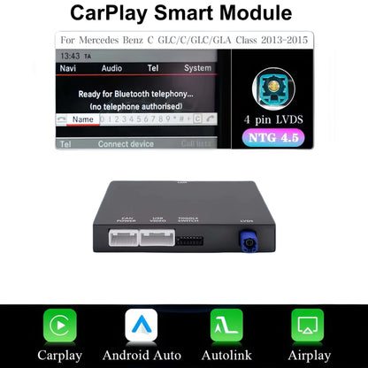 Mercedes CarPlay &amp; Android Auto Decoder Box | NTG 4.0 / 4.5 / 5.0 | Wireless &amp; Wired