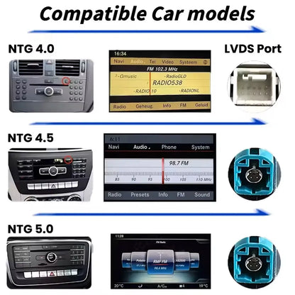 Mercedes CarPlay &amp; Android Auto Decoder Box | NTG 4.0 / 4.5 / 5.0 | Wireless &amp; Wired