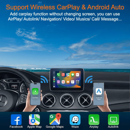 Mercedes CarPlay &amp; Android Auto Decoder Box | NTG 4.0 / 4.5 / 5.0 | Wireless &amp; Wired
