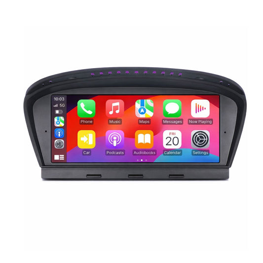 Android 14 Autoradio voor BMW 3 Serie & 5 Serie E60 E61 E90 E92 | CCC CIC | CarPlay Android Auto DSP