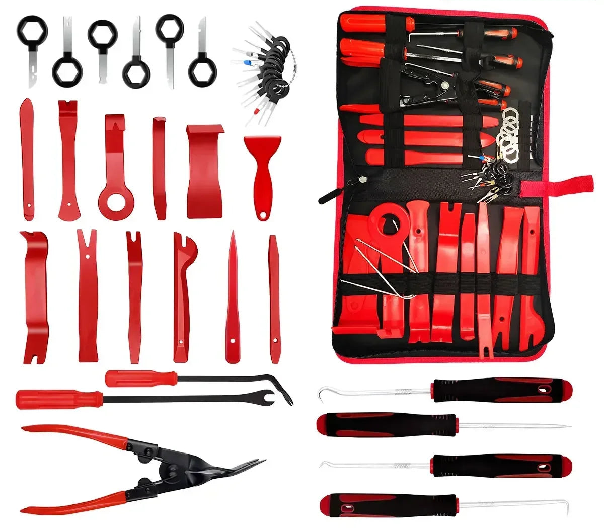 Auto Interieur Demontage Gereedschap Set 38-delig | Radio & Paneel Verwijdertools