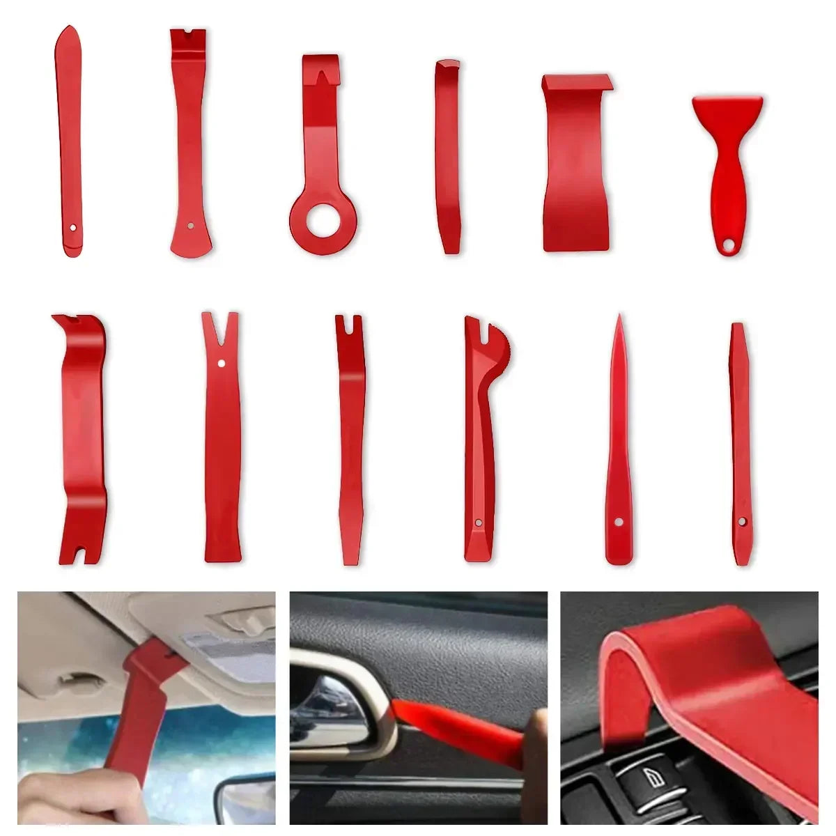 Auto Interieur Demontage Gereedschap Set 11-delig | Radio & Paneel Verwijdertools