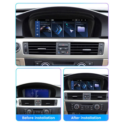 Android 14 Car Radio for BMW 3 Series &amp; 5 Series E60 E61 E90 E92 | CCC CIC | CarPlay Android Auto DSP