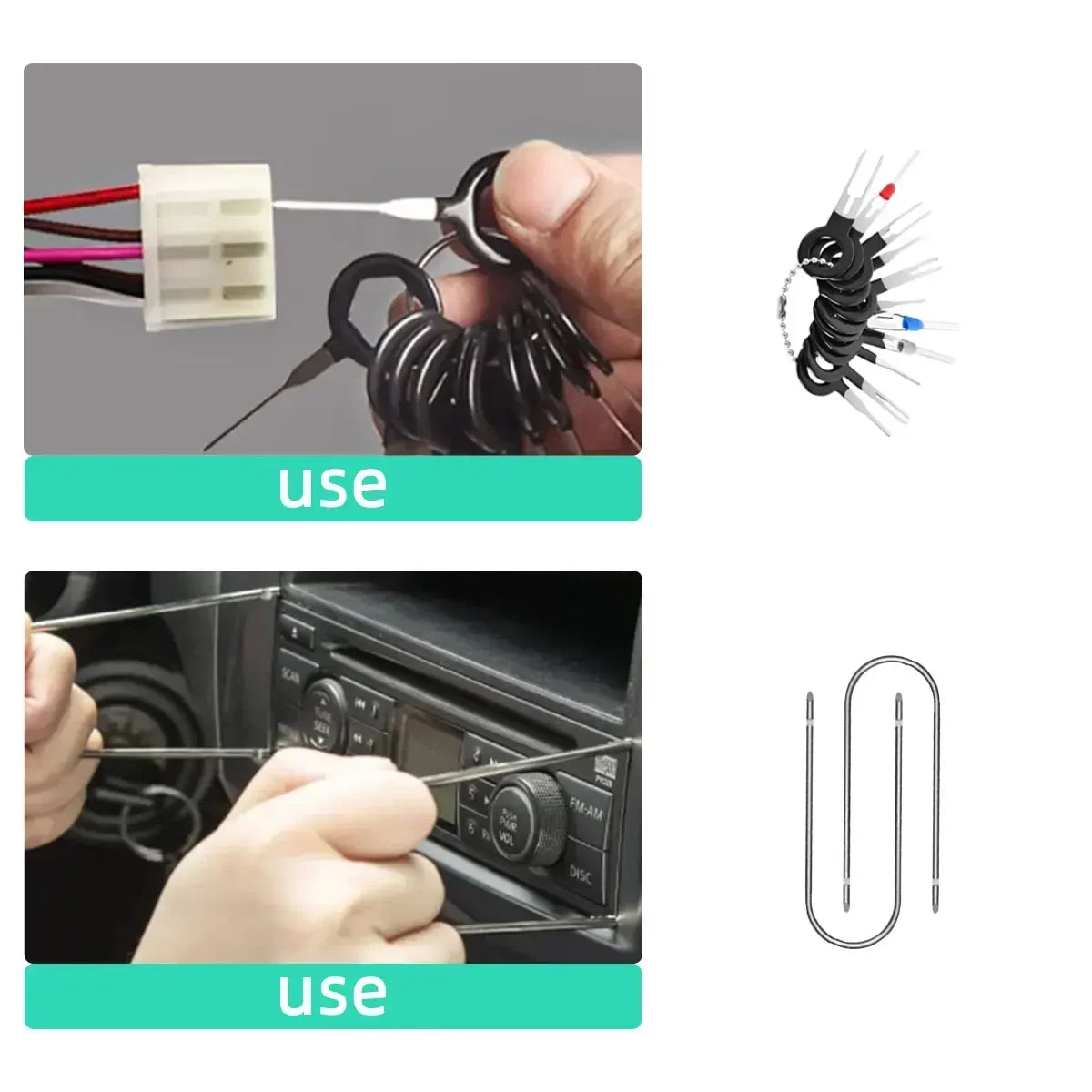 Auto Interieur Demontage Gereedschap Set 38-delig | Radio & Paneel Verwijdertools