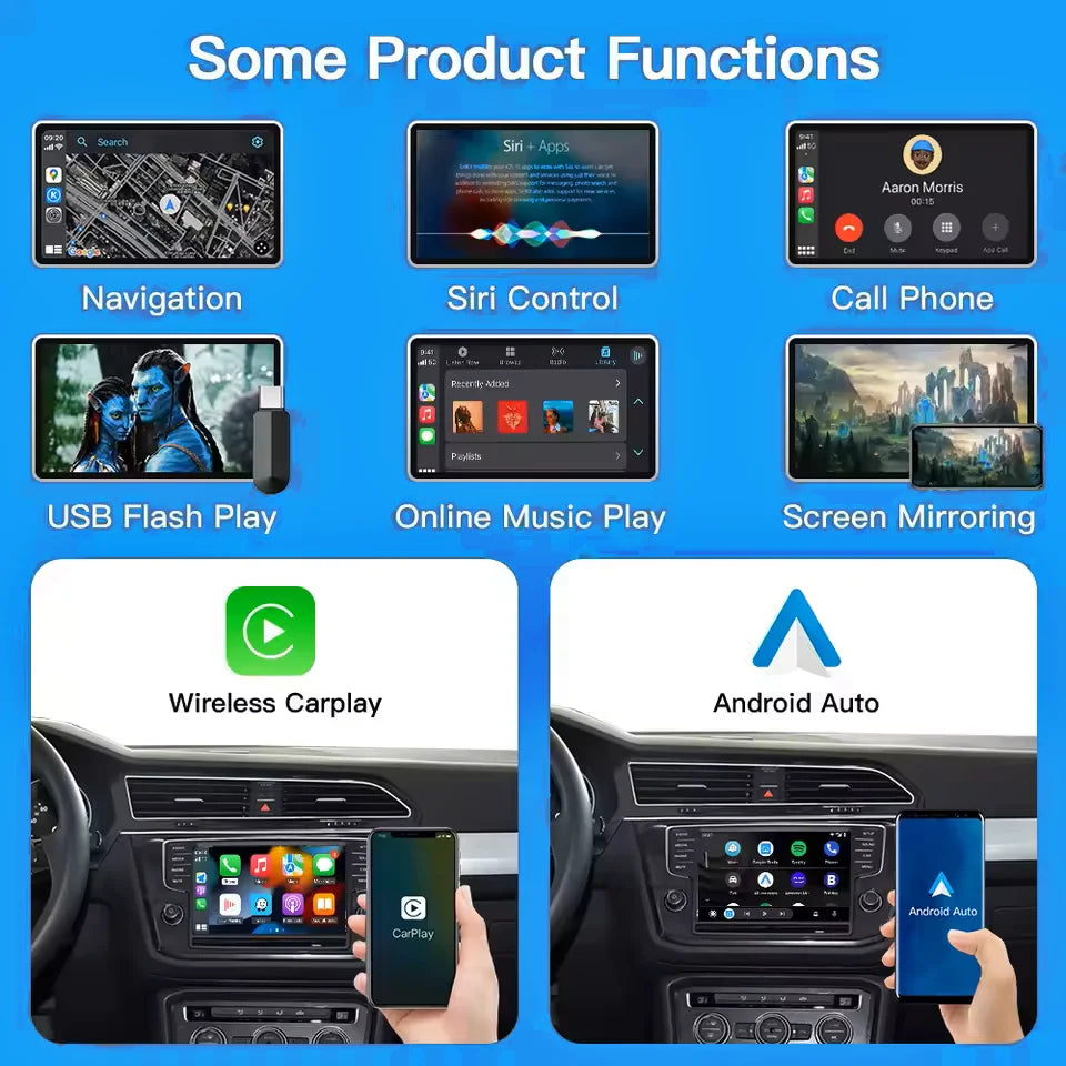 CarPlay Module Wireless - Apple CarPlay &amp; Android Auto - For MIB1/MIB2 Systems
