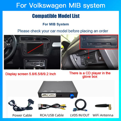 CarPlay Module Wireless - Apple CarPlay &amp; Android Auto - For MIB1/MIB2 Systems
