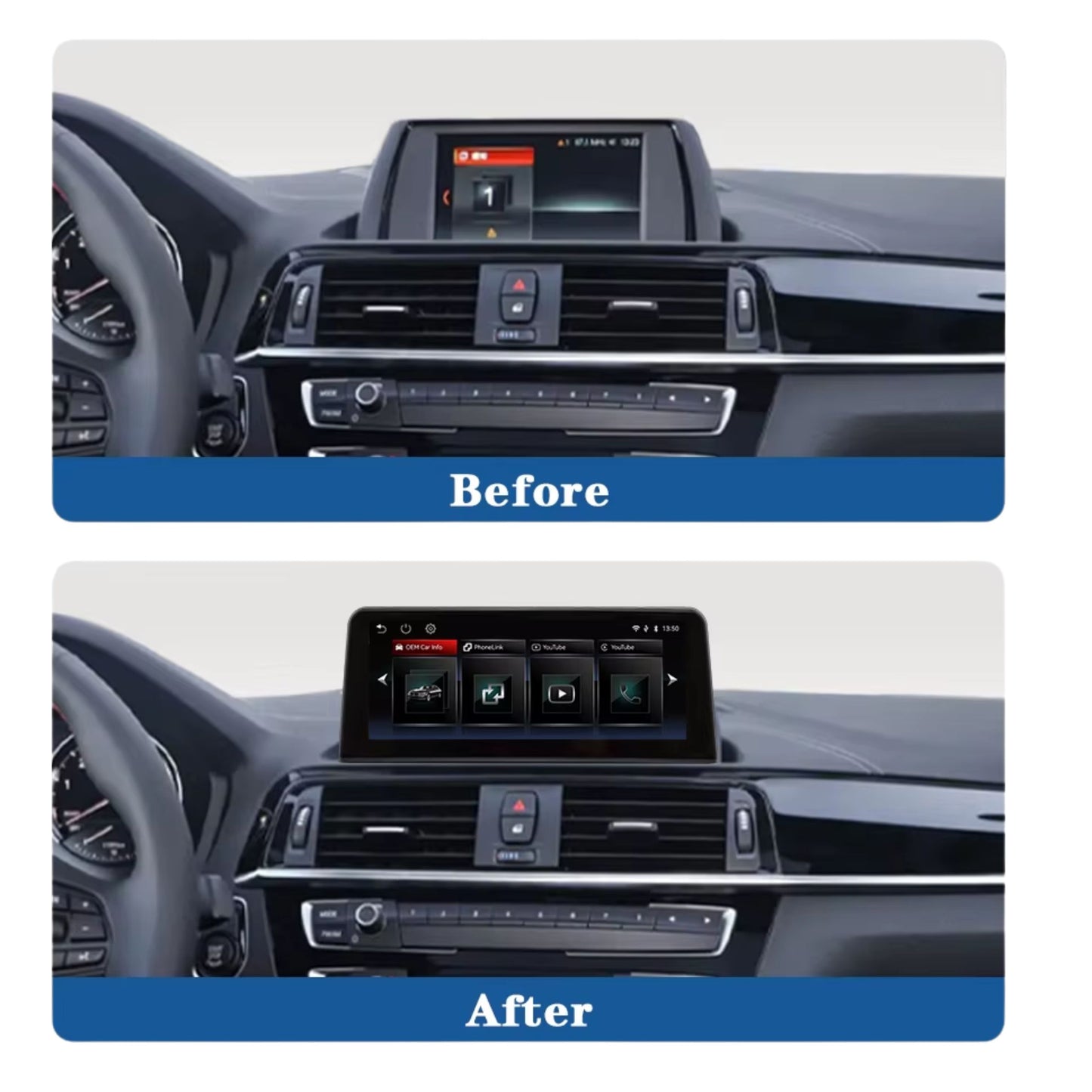 BMW 10.25″ CarPlay Screen | Wireless CarPlay &amp; Android Auto | NBT iDrive