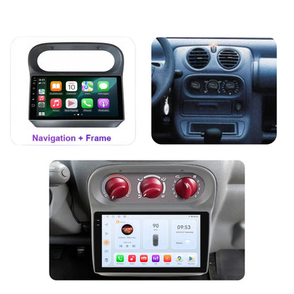 9” Apple CarPlay &amp; Android Auto Screen for Renault Twingo (2002-2013) – Android 12, GPS, 2GB RAM