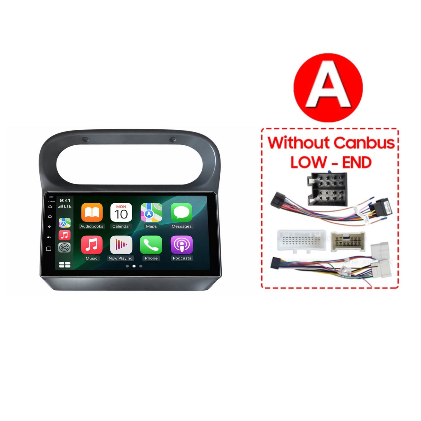 9” Apple CarPlay &amp; Android Auto Screen for Renault Twingo (2002-2013) – Android 12, GPS, 2GB RAM